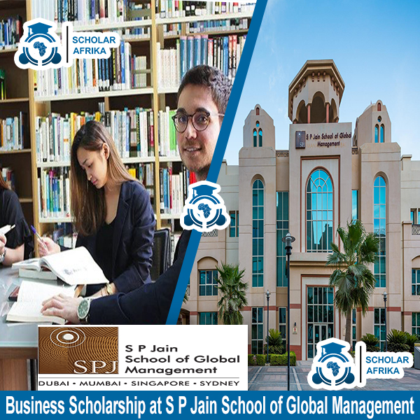 business scholarships at s p jain School of global management
