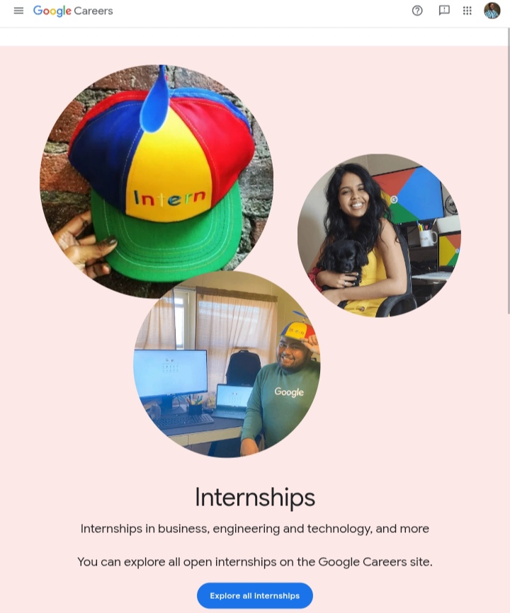 google-summer-internship 